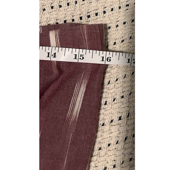 Kavu Large Long Maxi Dress With POCKETS Rusty Red Geometric Print - Picture 11 of 16
